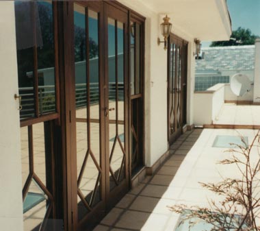 Klingshield window film on Mr Mandela home