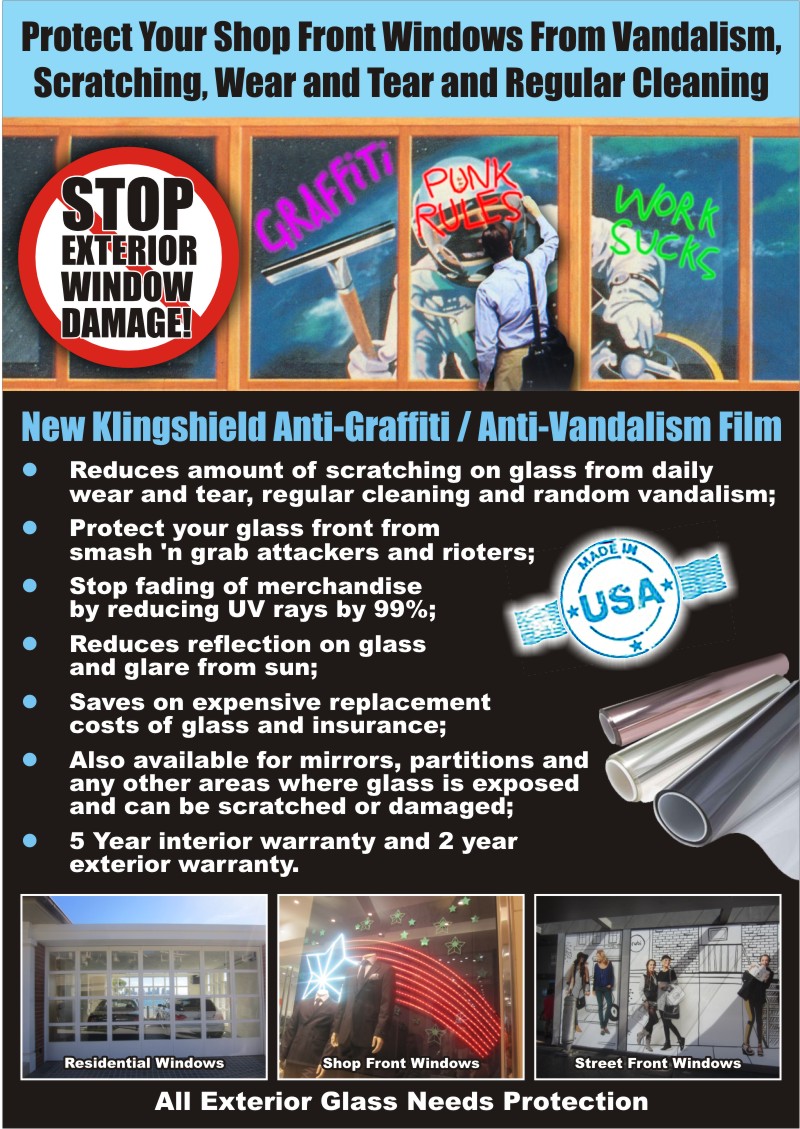 Anti Vandalism Window Film page 1