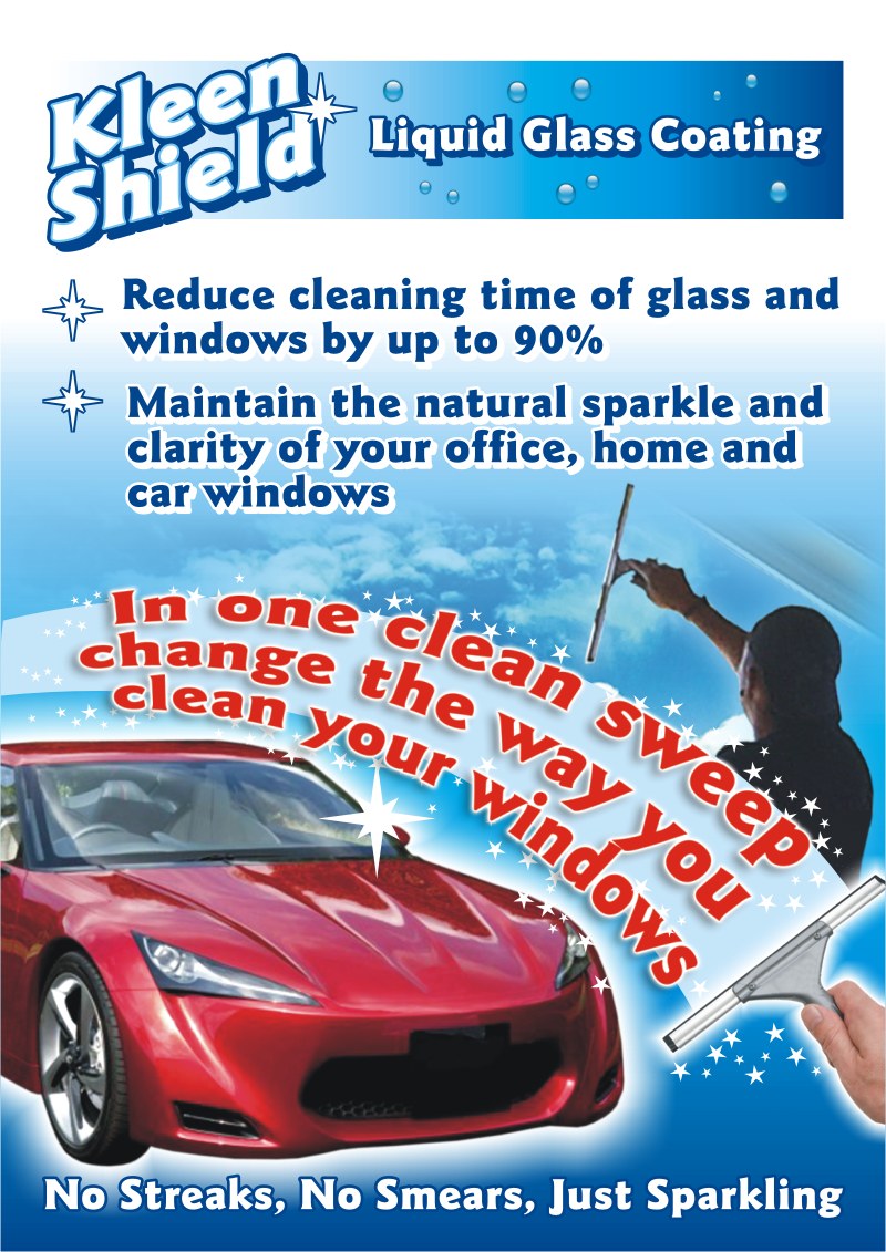 KleenShield Leaflet Front