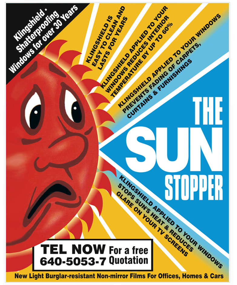 Klingshield Nano Technology Film- The Sun Stopper