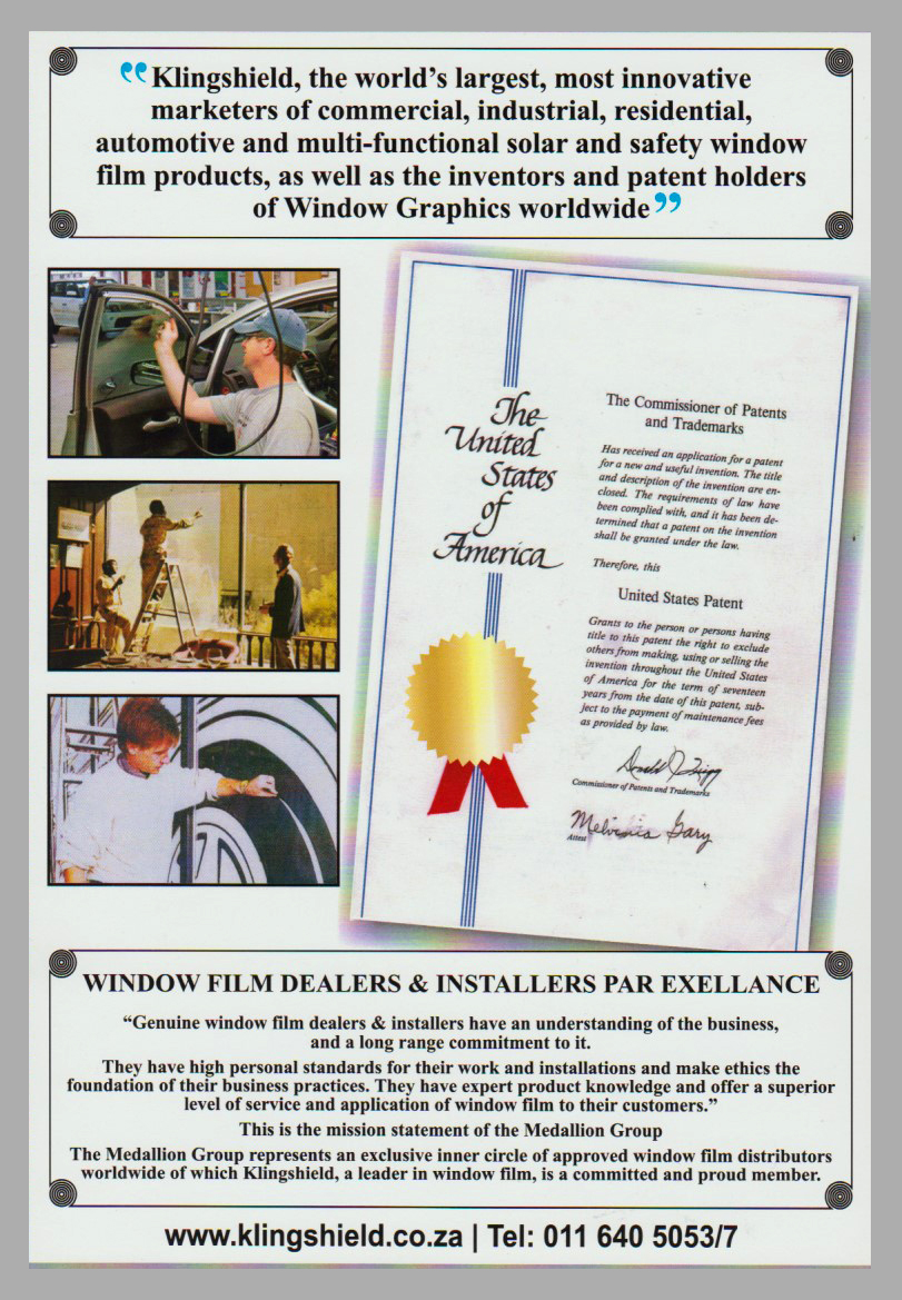 Certificate Klingshield 2
