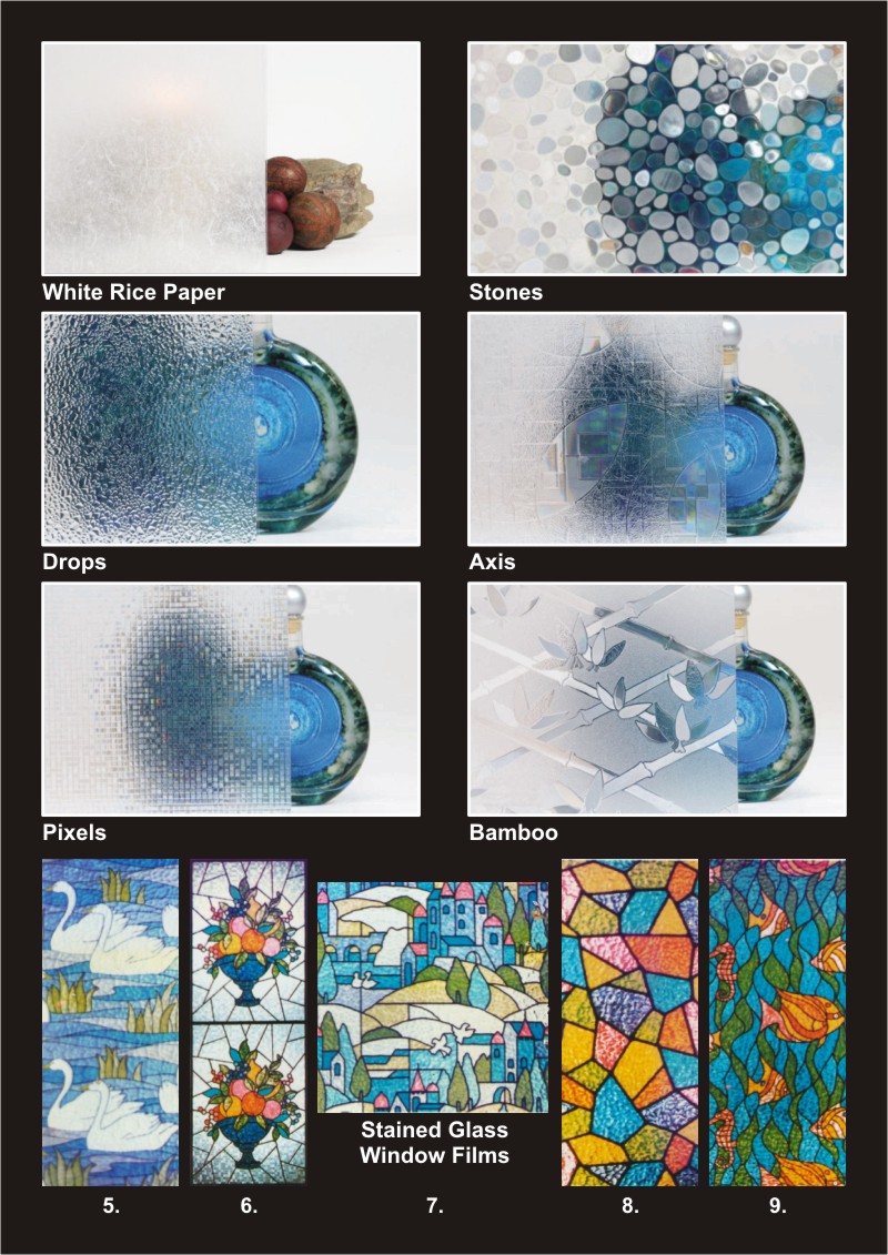 Sandblast Window Film 3