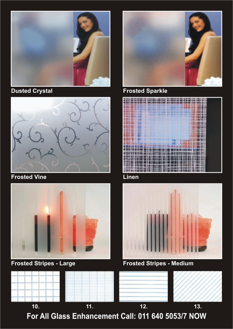 Sandblast Window Film 5