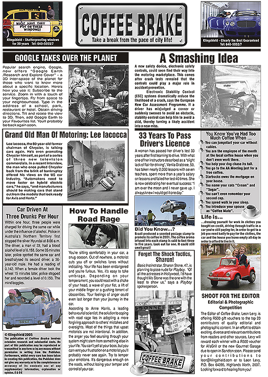 Coffee Break Magazine p1