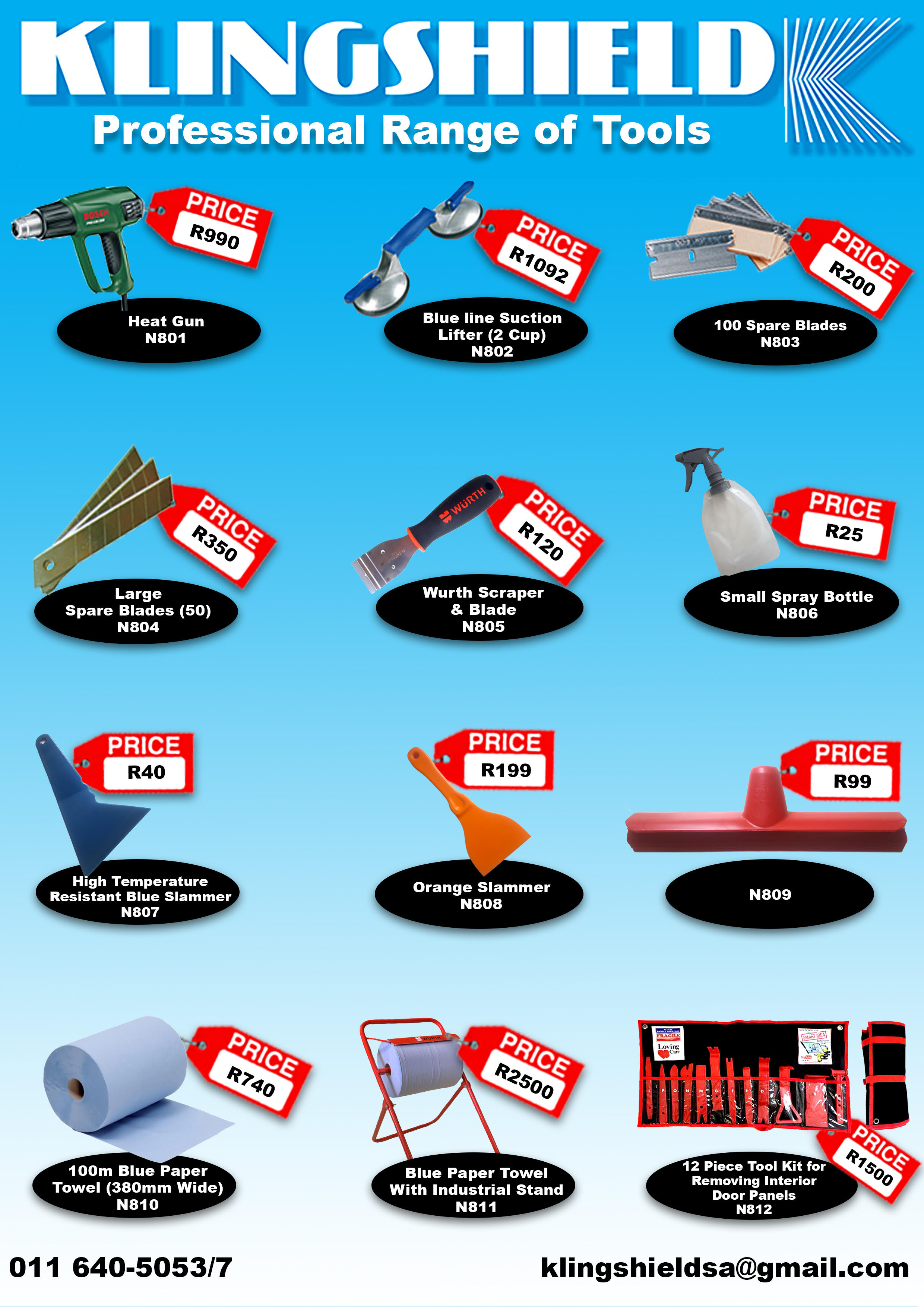 Klingshield Tools Page 9