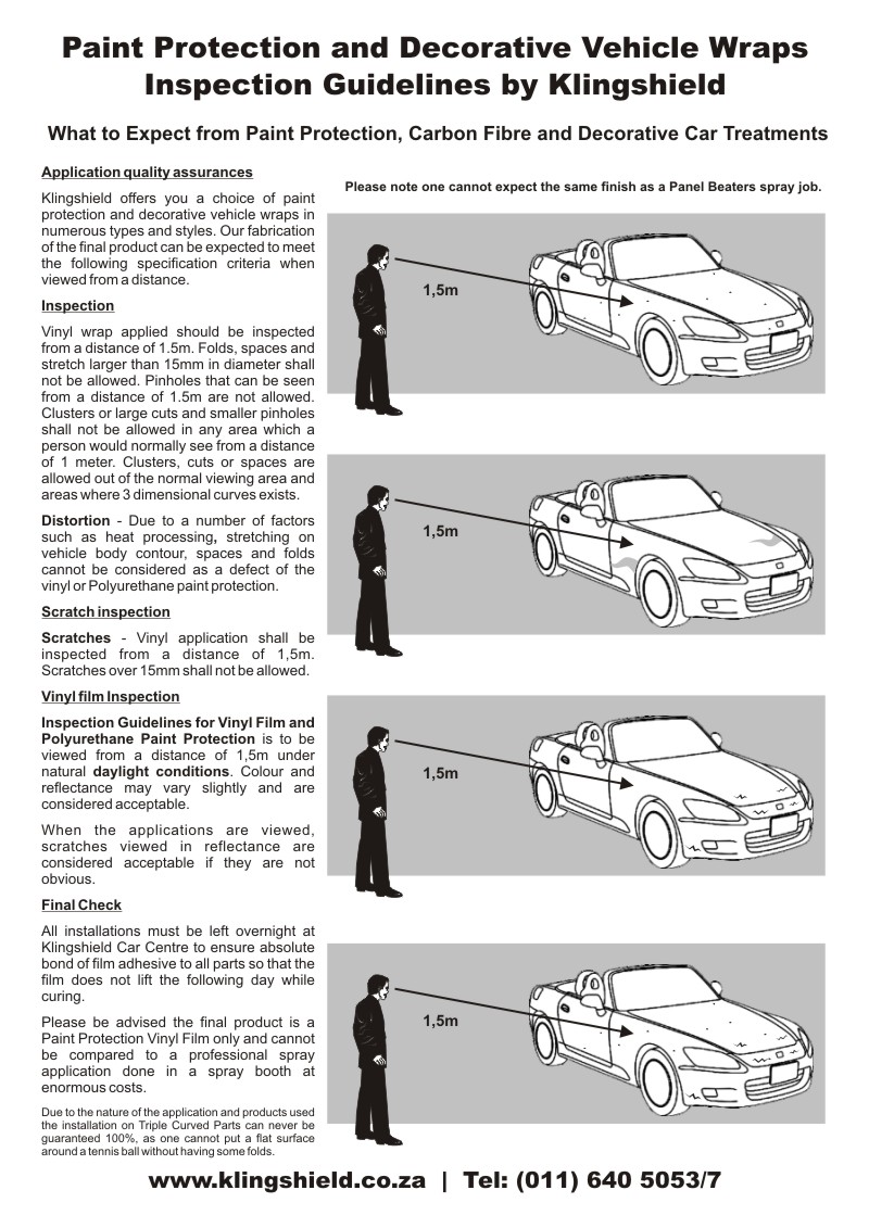 Paint Protection Inspection