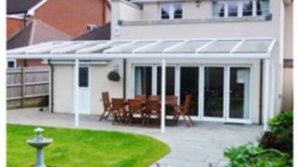 Glass Patio Covering