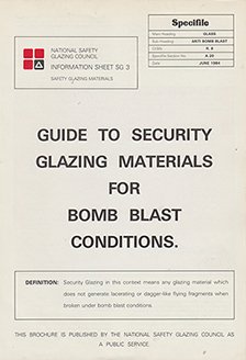 guide to anti bomb blast glazing