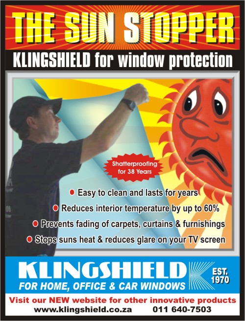 The Sun Stopper Advert by Klingshield